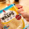 Nanosupps Wrap proteinowy - tortilla z mąki pszennej - Protein Wrap - Wheat Flour tortilla (240 g, Naturalne)