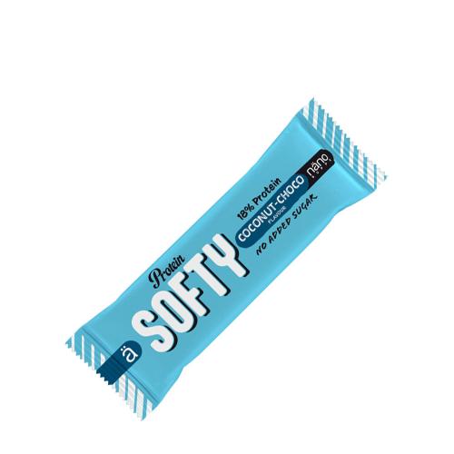 Nanosupps SOFTY - Baton proteinowy - SOFTY - Protein Bar (33 g, Czekolada kokosowa)