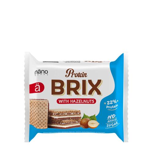 Nanosupps BRIX - Przekąska białkowa - BRIX - Protein Snack (25 g, Krem z orzechów laskowych)