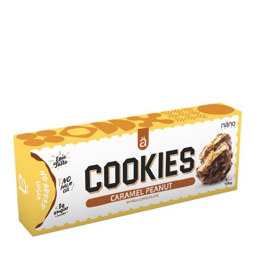 Nanosupps CIASTECZKA - Ciasteczka proteinowe - COOKIES - Protein Cookies (128 g, Karmel z orzechami laskowymi)