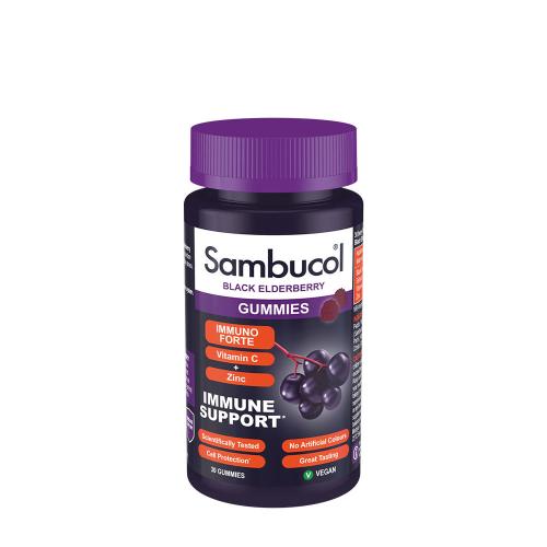 Sambucol Immuno Forte Gummies (30 Żelka, Czarny Bez)