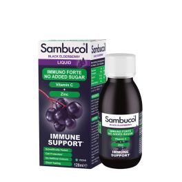   Sambucol Immuno Forte No Added Sugar Liquid (120 ml, Czarny Bez)