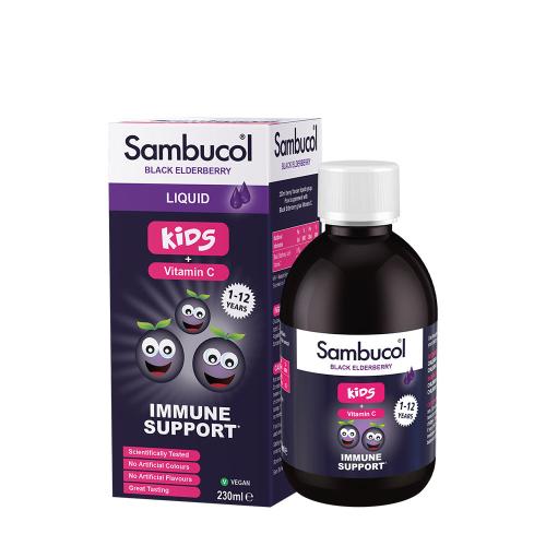 Sambucol Kids Liquid (230 ml, Czarny Bez)