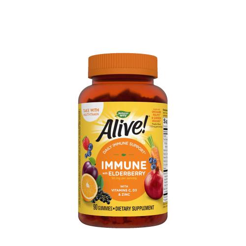 Nature's Way Alive!® Premium Immune Gummies (90 Żelka, Wiśnia i winogrono)