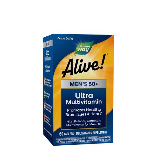 Natures Way Alive!® Men's 50+ Ultra Multivitamin (60 Tabletka)