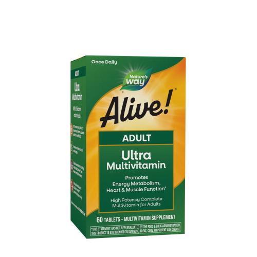 Natures Way Alive!® Adult Ultra Multivitamin (60 Tabletka)