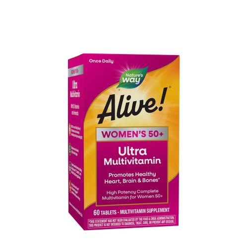 Natures Way Alive!® Women's 50+ Ultra Multivitamin (60 Tabletka)