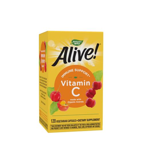 Natures Way Alive!® Fruit Source Vitamin C (120 Kapsułka)