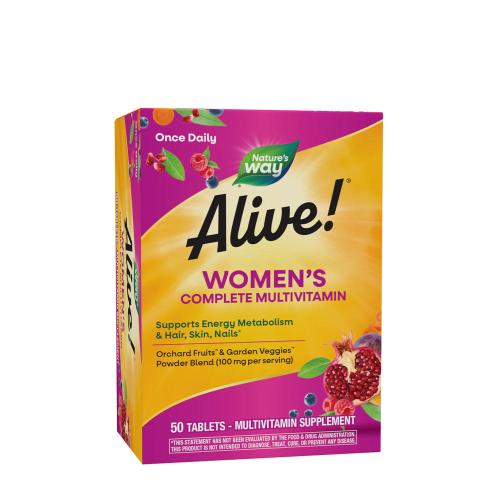 Natures Way Alive!® Women's Complete Multivitamin (50 Tabletka)