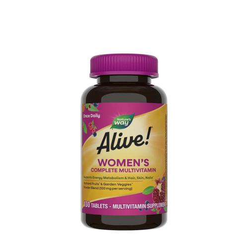 Natures Way Alive!® Women's Complete Multivitamin (130 Tabletka)