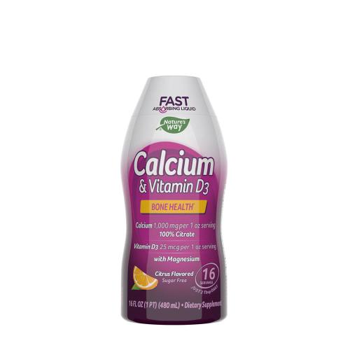 Natures Way Calcium & Vitamin D3 (480 ml)