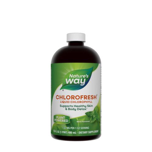 Natures Way Chlorofresh® Liquid Chlorophyll (480 ml, Mięta)