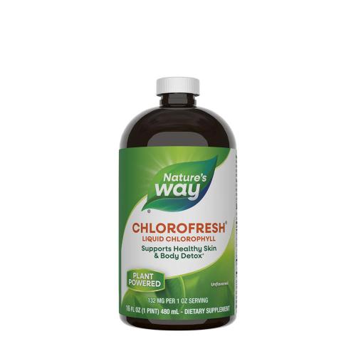 Natures Way Chlorofresh® Liquid Chlorophyll (480 ml, Bez smaku)