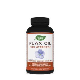   Nature's Way Flax Oil Max Strength (200 Kapsułka miękka)