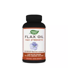   Nature's Way Flax Oil Max Strength (200 Kapsułka miękka)