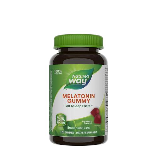 Natures Way Melatonin Gummies (120 Żelka, Truskawka)