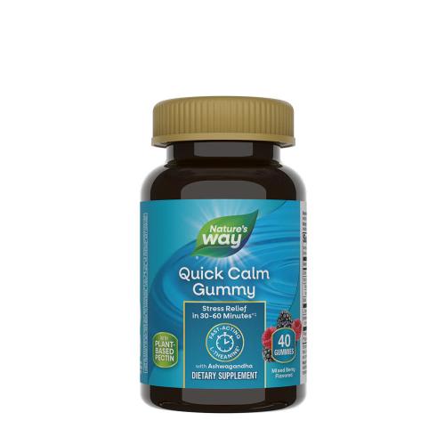 Natures Way Quick Calm Gummy (60 Żelka, Kulka)