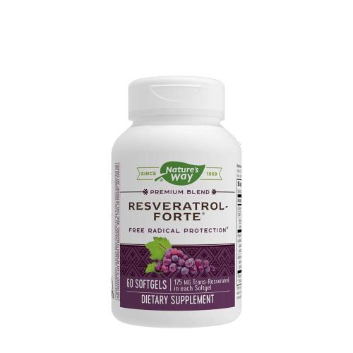 Natures Way Resveratrol-Forte® (60 Kapsułka miękka)