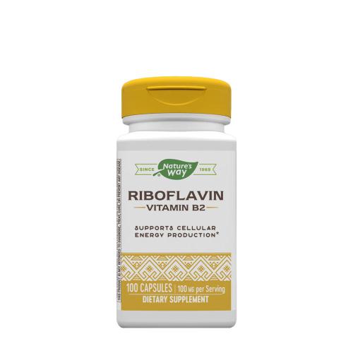 Natures Way Riboflavin Vitamin B2 (100 Kapsułka)