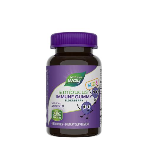 Natures Way Sambucus Kids Immune Gummies (60 Żelka)