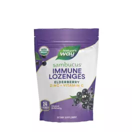   Nature's Way Sambucus Immune Organic Lozenge (24 pastylek)