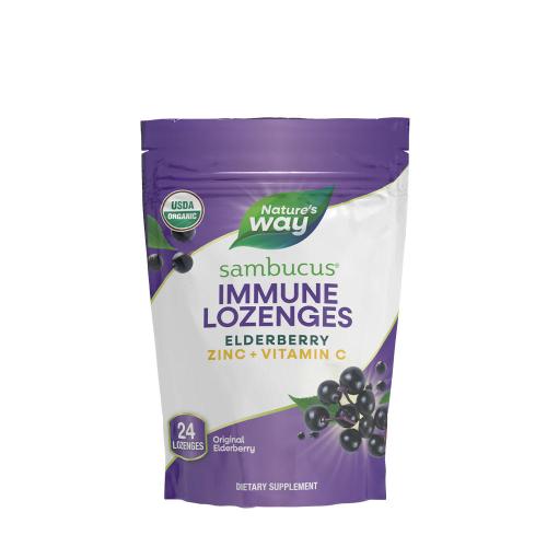 Nature's Way Sambucus Immune Organic Lozenge (24 pastylek)