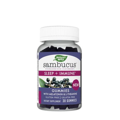 Natures Way Sambucus Sleep + Immune Gummies (30 Żelka)