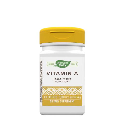 Natures Way Vitamin A (100 Kapsułka miękka)