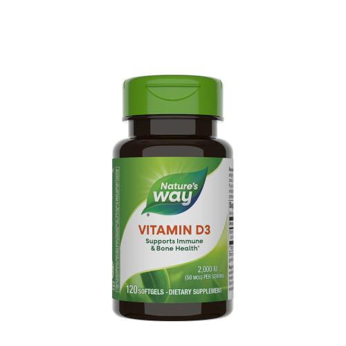 Natures Way Vitamin D3 (120 Kapsułka miękka)