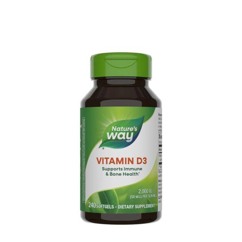 Natures Way Vitamin D3 (240 Kapsułka miękka)