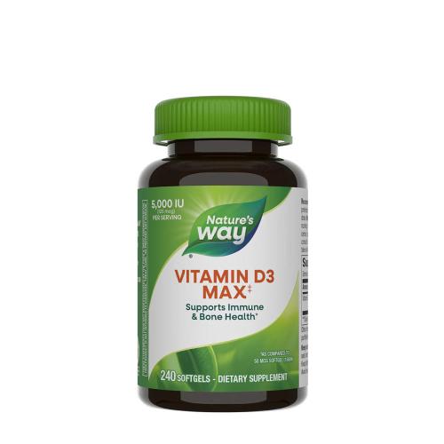 Natures Way Vitamin D3 Max (240 Kapsułka miękka)