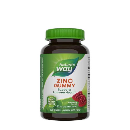 Nature's Way Zinc Gummies (120 Żelka, Mieszanka leśnych jagód)