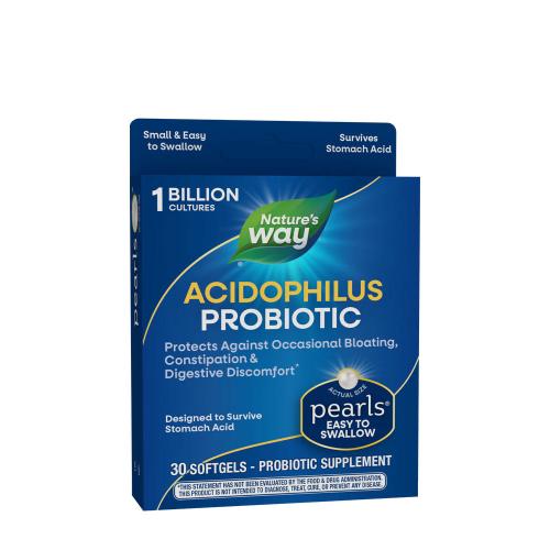 Nature's Way Probiotic Pearls® Acidophilus (30 Kapsułka miękka)