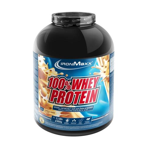 Ironmaxx 100% Whey Protein (2350 g, Czekoladowe ciastka z kremem )