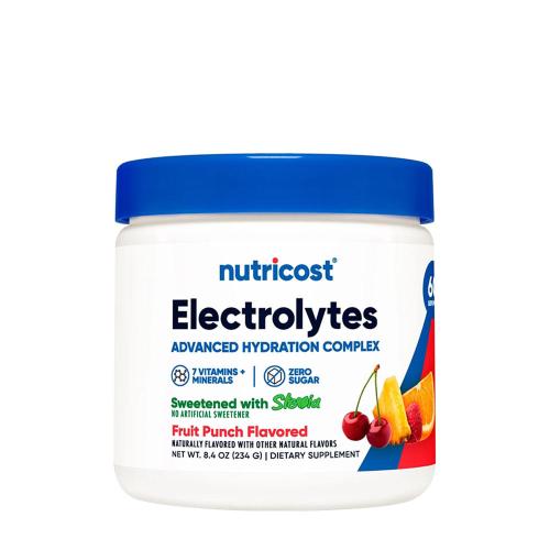 Nutricost Electrolytes Complex (234 g, Poncz owocowy)