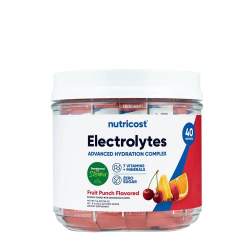 Nutricost Electrolytes Hydration Stick Packs (156 g, Poncz owocowy)