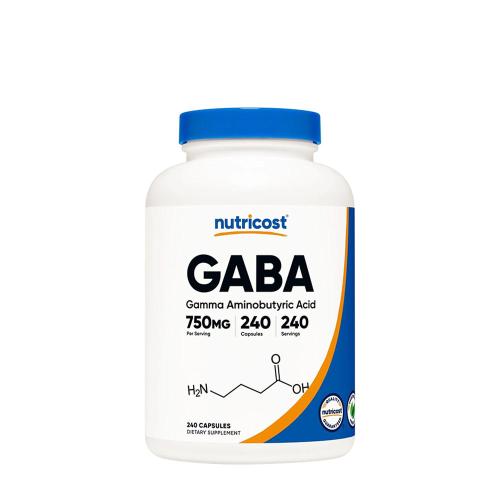 Nutricost GABA 750 mg (240 Kapsułka)