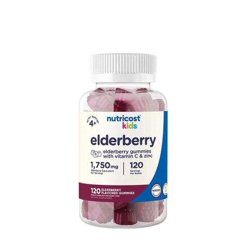 Nutricost Kids Elderberry Gummies (120 Żelka)