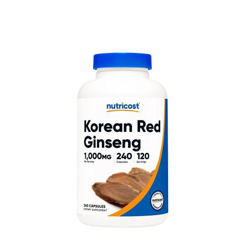 Nutricost Korean Red Ginseng  (240 Kapsułka)