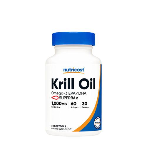 Nutricost Krill Oil Complex 1,000 mg (60 Kapsułka miękka)