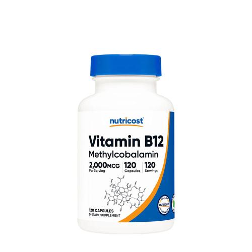 Nutricost Vitamin B12 2,000 mcg (120 Kapsułka)