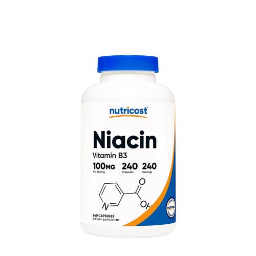 Nutricost Vitamin B3 Niacin 100 mg (240 Kapsułka)