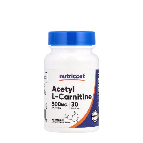 Nutricost Acetyl L-Carnitine 500 mg (30 Kapsułka)