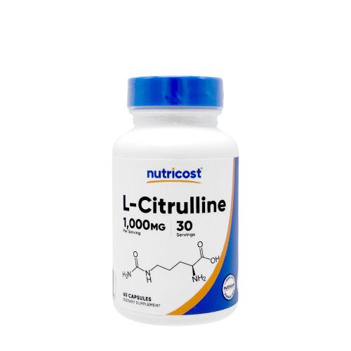 Nutricost L-Citrulline 1000 mg (60 Kapsułka)