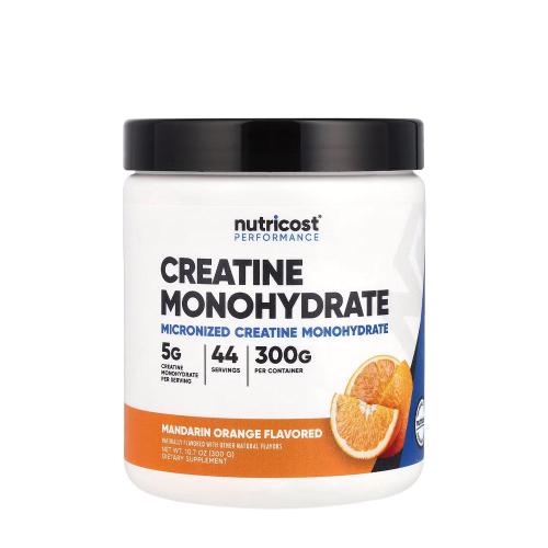 Nutricost Creatine Monohydrate Powder (300 g, Mandarynka Pomarańcza)