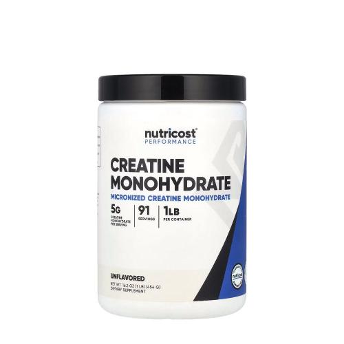 Nutricost Creatine Monohydrate Powder (453 g, Bez smaku)