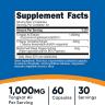 Nutricost Tongkat Ali 1,000 mg (60 Kapsułka)
