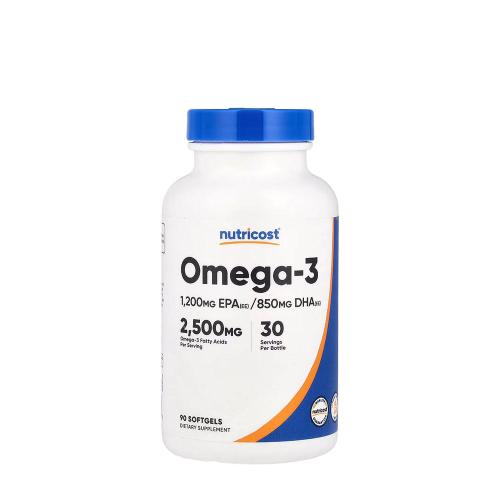 Nutricost Omega-3 2500 mg (90 Kapsułka miękka)