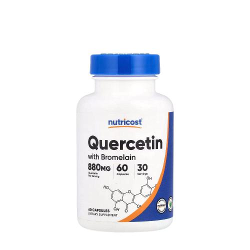 Nutricost Quercetin (With Bromelain) 880 mg (60 Kapsułka)