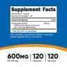 Nutricost Ashwagandha Root (120 Kapsułka)